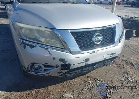 2013 Nissan Pathfinder Platinum from USA, damaged, VIN 5N1AR2MM4DC614035